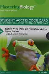 9780134030609-0134030605-MasteringBiology with Pearson eText -- Standalone Access Card -- for Becker's World of the Cell Technology Update (8th Edition)