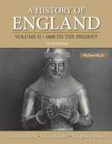 9780205979851-0205979858-History of England, A , Volume 2 (1688 to the Present) Plus MySearchLab with eText -- Access Card Package (6th Edition)