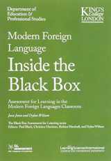9781941112113-1941112110-Modern Foreign Language Inside the Black Box: Assessment for Learning in the Modern Foreign Languages Classroom
