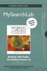 9780205152353-020515235X-MyLab Search with Pearson eText -- Standalone Access Card -- for Working with People: The Helping Process (9th Edition)