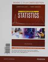 9780134468907-0134468902-First Course in Statistics, A, Books a la Carte Edition Plus MyLab Statistics with Pearson eText -- Access Card Package
