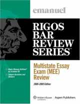 9780735573352-0735573352-Multistate Essay Exam (MEE) Review, 2008-2009 Edition (Emanuel's Rigos Bar Review Series)