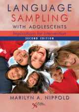 9781597565707-1597565709-Language Sampling with Adolescents: Implications for Intervention