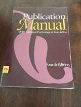 9781557982414-1557982414-Publication Manual of the American Psychological Association, Fourth Edition