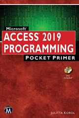 9781683924098-1683924096-Microsoft Access 2019 Programming Pocket Primer