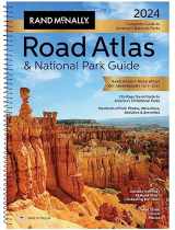 9780528027178-0528027174-Rand McNally Road Atlas & National Park Guide 2024: United States Canada Mexico