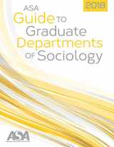 9780912764542-0912764546-2018 ASA Guide to Graduate Departments of Sociology