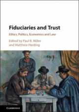 9781108480420-110848042X-Fiduciaries and Trust: Ethics, Politics, Economics and Law