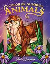 9781961737099-1961737094-Color by Number Animals: Adult Coloring Book with Cats, Dogs, Birds, Butterflies, Horses, Sloths, and Many More for Stress Relief and Relaxation (Color by Number Coloring Books)