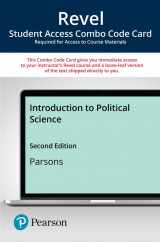 9780136598176-013659817X-Introduction to Political Science -- Revel + Print Combo Access Code