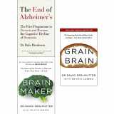 9789123676040-9123676043-End Of Alzheimers, Brain Maker and Grain Brain 3 Books Collection Set