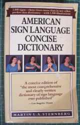 9780060809966-0060809965-American Sign Language Concise Dictionary