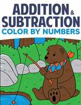 9781951806354-1951806352-Addition & Subtraction Color By Numbers: Coloring Book For Kids (Solve for Numbers 1-10)