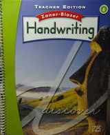 9781453118092-1453118098-Zaner-Bloser Handwriting 2016: Grade 6 Teacher Edition