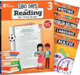 9781425828004-1425828000-180 Days of Third Grade Practice, 3rd Grade Workbook Set for Kids Ages 7-9, Includes 5 Assorted Third Grade Workbooks to Practice Math, Reading, ... Problem Solving Skills (180 Days of Practice)