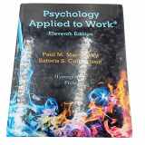 9780974934501-097493450X-Psychology Applied to Work 11th Edition