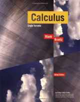 9781931914598-1931914591-Calculus: Single Variable