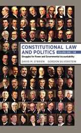 9780393893519-0393893510-Constitutional Law and Politics: Struggles for Power and Governmental Accountability (Volume 1)