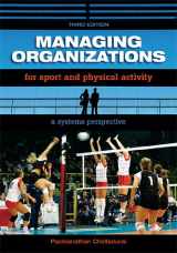 9781890871932-1890871931-Managing Organizations for Sport and Physical Activity: A Systems Perspective