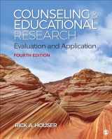 9781544305066-1544305060-Counseling and Educational Research: Evaluation and Application