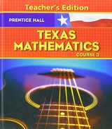 9780131340107-0131340107-Texas Mathematics Course 3 Teachers Edition