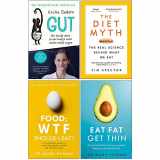9789123887859-9123887850-Gut Giulia Enders, The Diet Myth, Food Wtf Should I Eat, Eat Fat Get Thin 4 Books Collection Set