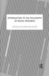 9781138159334-1138159336-An Introduction To The Philosophy Of Social Research (Social Research Today)