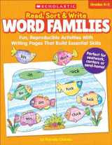9781338606508-1338606506-Read, Sort & Write: Word Families: Fun, Reproducible Activities With Writing Pages That Build Essential Skills