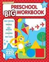 9781680526912-168052691X-Preschool Big Workbook Ages 3 - 5: 320 Pages, Letter and Numbers Tracing, Early Math, First Writing, Phonics, Alphabet and more (Gold Stars)