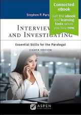 9781543840209-1543840205-Interviewing and Investigating: Essentials Skills for the Legal Professional (Aspen Paralegal Series)