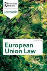 9780415618687-0415618681-European Union Lawcards 2011-2012