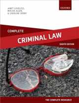 9780192855947-0192855948-Complete Criminal Law: Text, Cases, and Materials