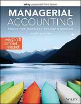9781119709589-111970958X-Managerial Accounting: Tools for Business Decision Making