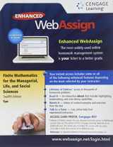 9781337652766-1337652768-WebAssign Printed Access Card for Tan's Finite Mathematics for the Managerial, Life, and Social Sciences, 12th Edition, Single-Term