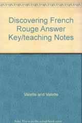 9780669435313-0669435317-Discovering French Rouge Answer Key/teaching Notes