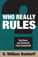 9780876209653-0876209657-Who Really Rules?: New Haven and Community Power Re-examined