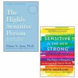 9789124219949-9124219940-The Highly Sensitive Person By Elaine N. Aron, Sensitive Is the New Strong By Anita Moorjani 2 Books Collection Set