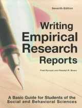9781884585975-1884585973-Writing Empirical Research Reports: A Basic Guide for Students of the Social and Behavioral Sciences