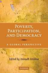 9780521504454-0521504457-Poverty, Participation, and Democracy: A Global Perspective