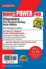 9781438078380-1438078382-Regents Chemistry Power Pack: Let's Review Chemistry + Regents Exams and Answers: Chemistry (Barron's Regents NY)