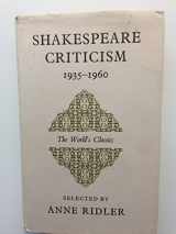 9780192505903-0192505904-Shakespeare Criticism 1935-1960
