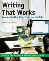 9781319104467-1319104460-Writing That Works: Communicating Effectively on the Job