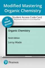 9780136780847-0136780849-Organic Chemistry -- Modified Mastering Chemistry with Pearson eText Access Code