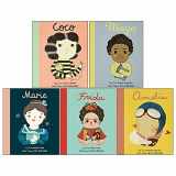 9789124131593-9124131598-Little People, Big Dreams Series 1 : 5 Books Collection Bundle Set (Maya Angelou, Marie Curie, Frida Kahlo, Coco Chanel & Amelia Earhart)