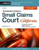 9781413316865-1413316867-Everybody's Guide to Small Claims Court in California