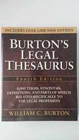 9780071472623-0071472622-Burton's Legal Thesaurus, Fourth Edition