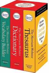 9780877793328-0877793328-Merriam-Webster’s Everyday Language Reference Set: Includes: The Merriam-Webster Dictionary, The Merriam-Webster Thesaurus, and The Merriam-Webster Vocabulary Builder