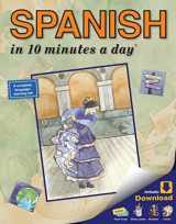 9781931873307-1931873305-SPANISH in 10 minutes a day: Language course for beginning and advanced study. Includes Workbook, Flash Cards, Sticky Labels, Menu Guide, Software, ... Grammar. Bilingual Books, Inc. (Publisher)