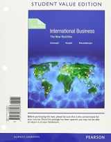 9780134421919-0134421914-International Business: The New Realities, Student Value Edition Plus MyLab Management with Pearson eText -- Access Card Package (4th Edition)