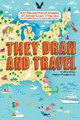 9781519375537-1519375530-They Draw and Travel: 100 Illustrated Maps of American Places (TDAT Illustrated Maps from Around the World)